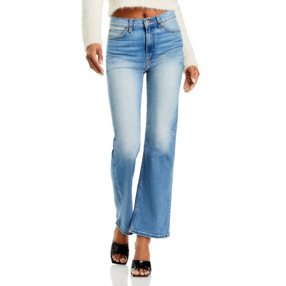 NEW RE/DONE 70s crop boot pants in west coast fade